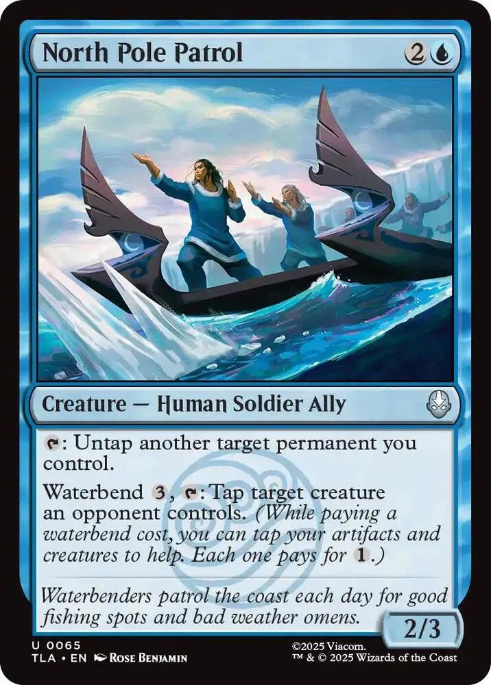 Magic The Gathering Avatar: The Last Airbender North Pole Patrol U 65 by Fabio’s Black Box on MYNTED