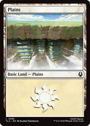 Magic The Gathering Avatar: The Last Airbender Plains (0282) L 282 FOIL by Fabio’s Black Box on MYNTED