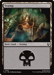 Magic The Gathering Avatar: The Last Airbender Swamp (0284) L 284 FOIL by Fabio’s Black Box on MYNTED