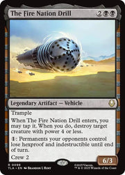 Magic The Gathering Avatar: The Last Airbender The Fire Nation Drill R 98 by Fabio’s Black Box on MYNTED