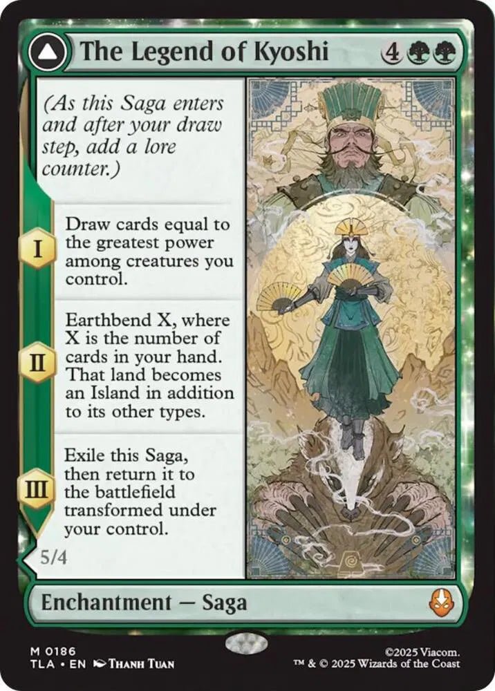 Magic The Gathering Avatar: The Last Airbender The Legend of Kyoshi M 186 by Fabio’s Black Box on MYNTED