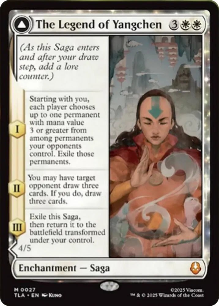 Magic The Gathering Avatar: The Last Airbender The Legend of Yangchen M 27 by Fabio’s Black Box on MYNTED