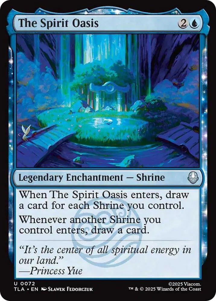 Magic The Gathering Avatar: The Last Airbender The Spirit Oasis U 72 by Fabio’s Black Box on MYNTED