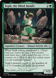 Magic The Gathering Avatar: The Last Airbender Toph, the Blind Bandit U 198 by Fabio’s Black Box on MYNTED