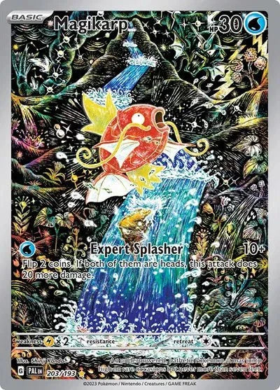 Magikarp 203/193 - Paldea Evolved - Illustration Rare by Light Collectibles on MYNTED