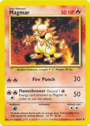 Magmar base set (Unlimited) 36/102