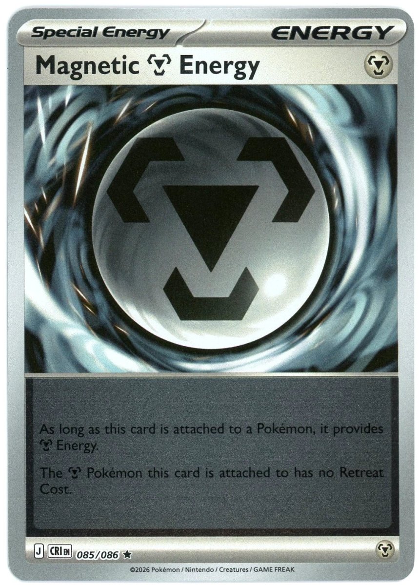 Magnetic M Energy - 085/086 (Reverse Holo) - Chaos Rising (CRI) ME04 by SAFAQATI on MYNTED