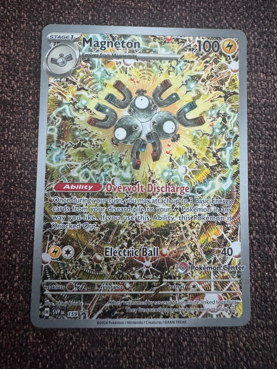 Magneton - 159 Promo (Pokemon Center Exclusive) by The Archive Stop on MYNTED