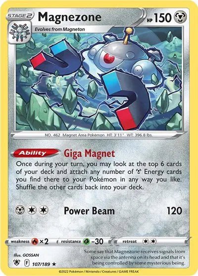 Magnezone 107/189 · Holofoil (Astral Radiance) by ISB Collector on MYNTED