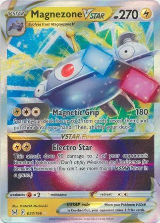 Magnezone VSTAR 057/196 (Lost Origin) by Xenia Cards on MYNTED