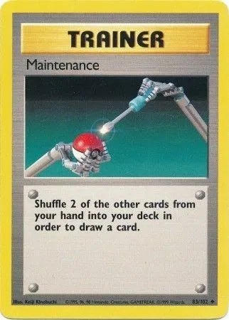 Maintenance Base Set (Unlimited) Uncommon • 83 Normal by Marnie’s TCG on MYNTED