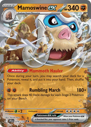 Mamoswine ex · Journey Together (JTG) 079 by PokeMarsi on MYNTED