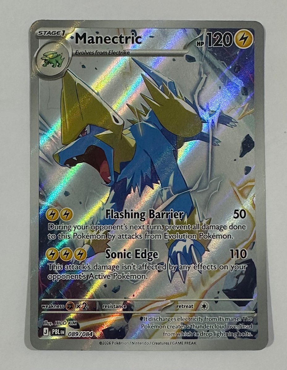 Manectric Illustration Rare by APrime Collectibles on MYNTED