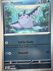 Mantine [Reverse Holo] 32 Pokemon Mega Evolution by Moe‘s Vault on MYNTED