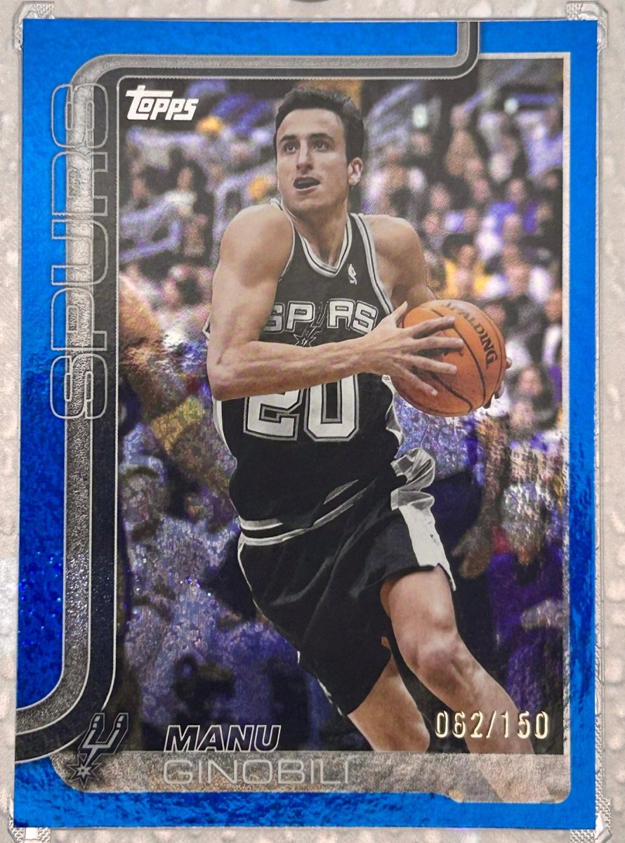Manu Ginobili 2025 Topps Blue /150 by Rip and Collect on MYNTED
