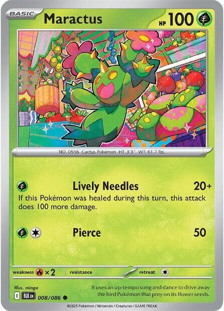Maractus Black Bolt Common 008/086 Reverse Holofoil by Fabio’s Black Box on MYNTED