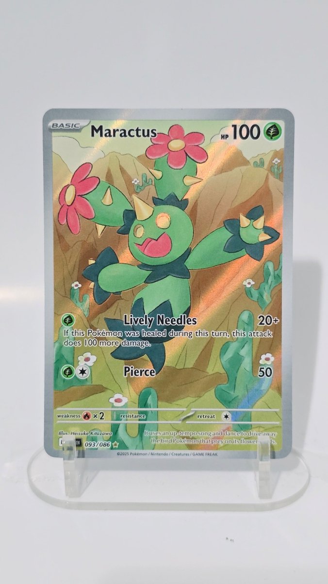 Maractus - Black Bolt - IR 093/086 - English by MechaKai Collectibles on MYNTED