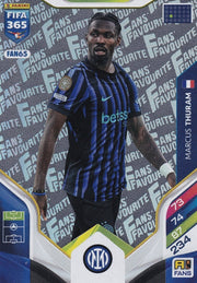 Marcus Thuram Fan Favourite Inter Milan FAN65 - Panini Fifa 365 Adrenalyn XL 2026. by shad0wknightTCG on MYNTED