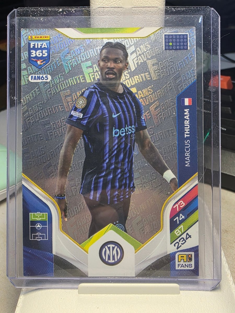 Marcus Thuram Fan Favourite Inter Milan FAN65 - Panini Fifa 365 Adrenalyn XL 2026. by shad0wknightTCG on MYNTED