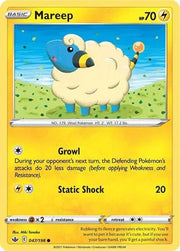 Mareep Chilling Reign Common • 047/198 Reverse Holofoil by Shark Pop Culture on MYNTED