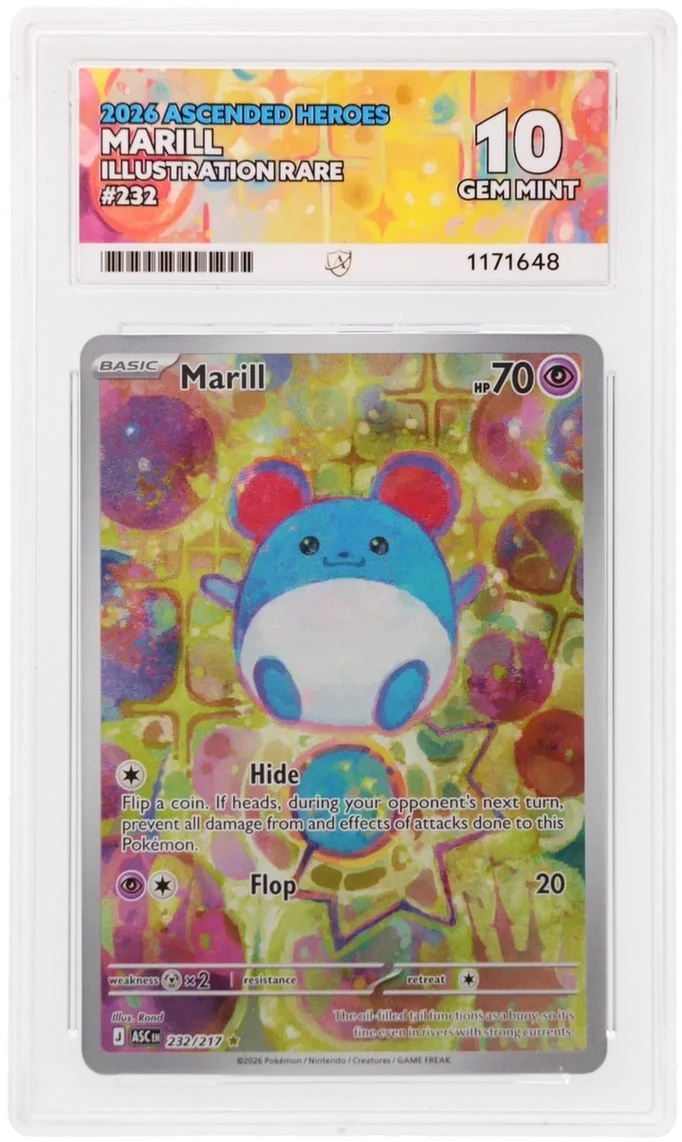 Marill 232/217 (Ascended Heroes) — ACE 10 by PokeMarsi on MYNTED