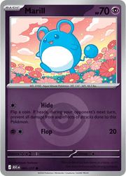 Marill (Energy Symbol Pattern) Ascended Heroes Common 083/217 by Shark Pop Culture on MYNTED