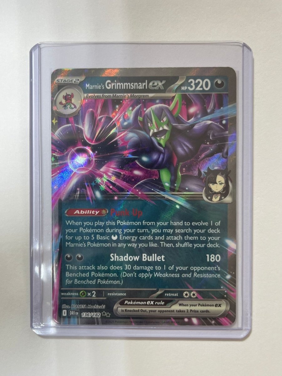 Marnie's Grimmsnarl EX 136/182 by Card Market Ahuy on MYNTED
