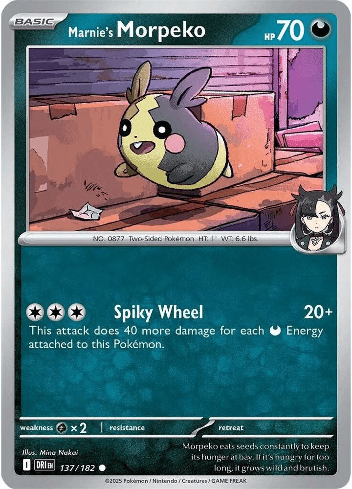 Marnie's Morpeko 137 - Destined Rivals by PokéPW on MYNTED