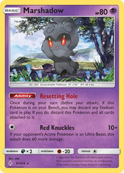 Marshadow Unbroken Bonds 81/214 Reverse Holofoil