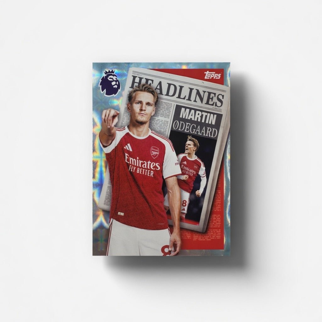 Martin Ødegaard Headlines — 2025 - 26 Topps Premier League — Arsenal by KitRoom Cards on MYNTED