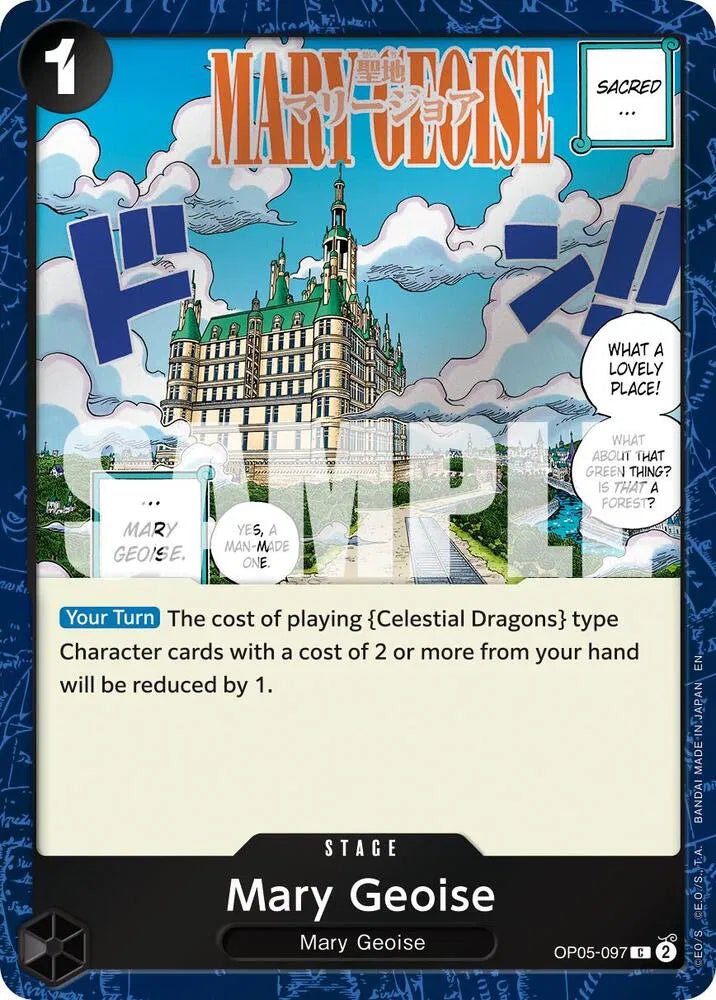 Mary Geoise (Pirate Foil) Premium Booster -The Best- Vol. 2 C OP05-097 by Fabio’s Black Box on MYNTED