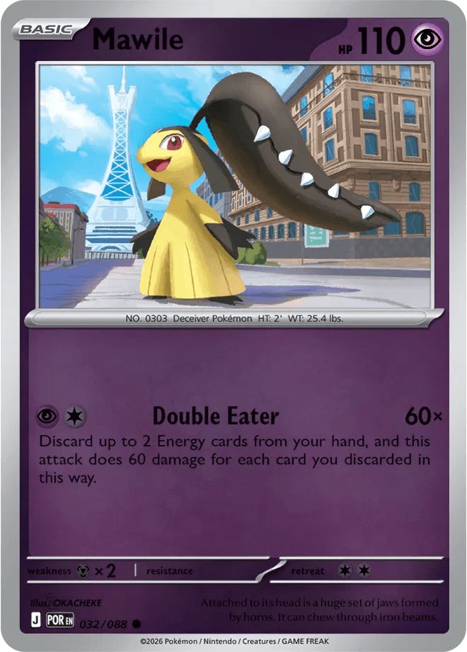 Mawile 032 Rev Holo - Perfect Order by PokéPW on MYNTED