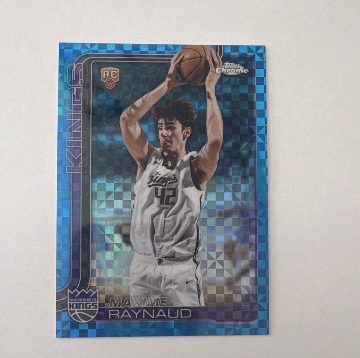 Maxime Raynaud RC Blue X-Fractor Rookie 293 Kings by BotsoyC on MYNTED