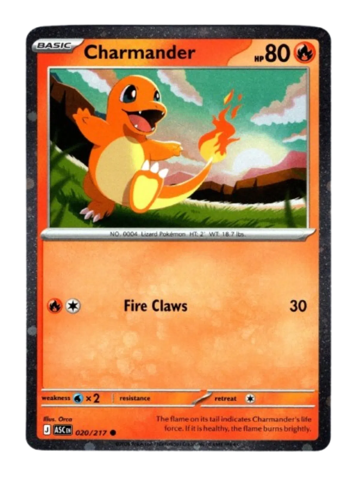 Charmander - 020/217 (Cosmos Holo) - Miscellaneous Cards & Products - Common 020/217 - English