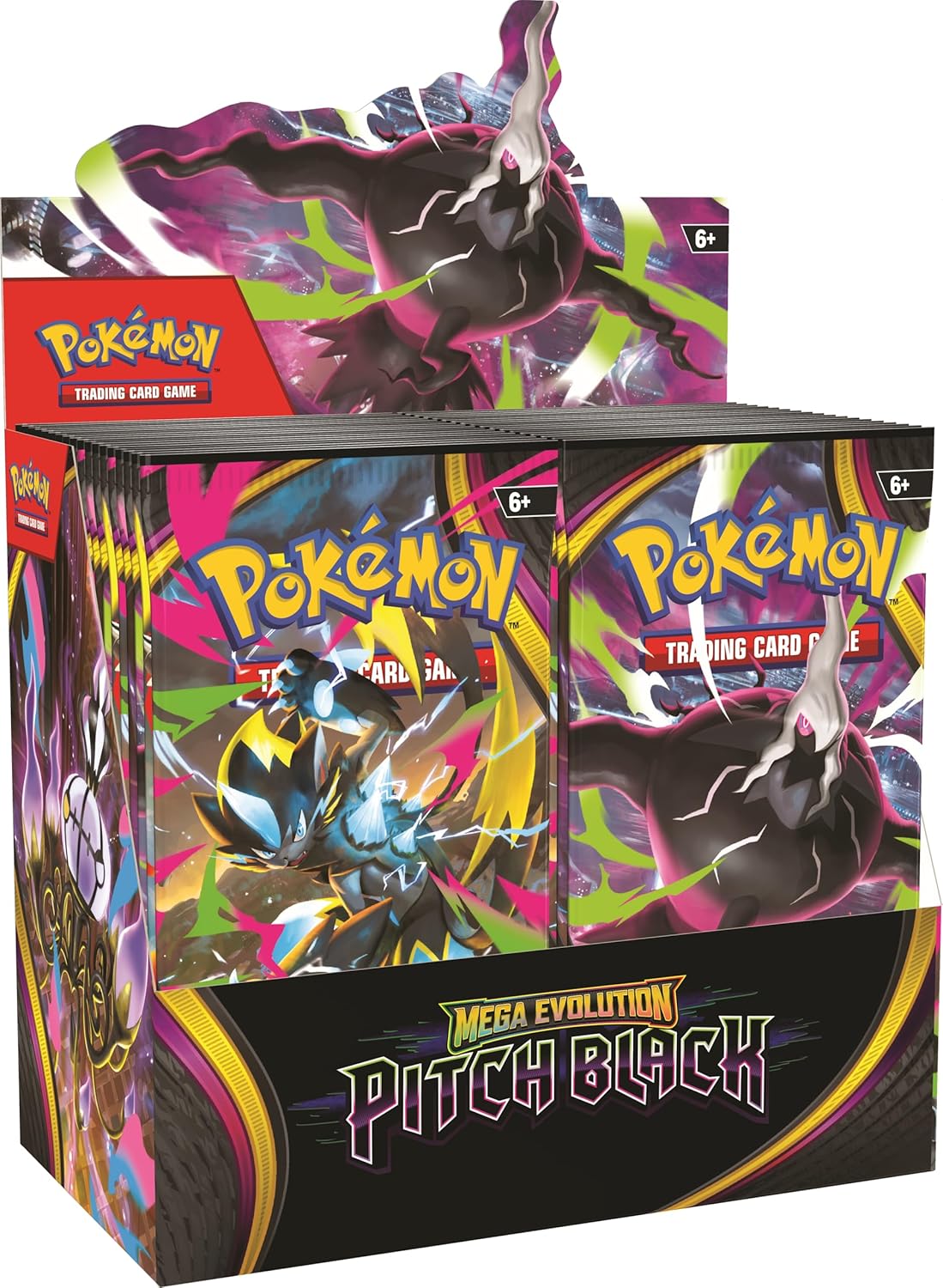 Pokémon TCG: Mega Evolution - Pitch Black Booster Display Box ME05