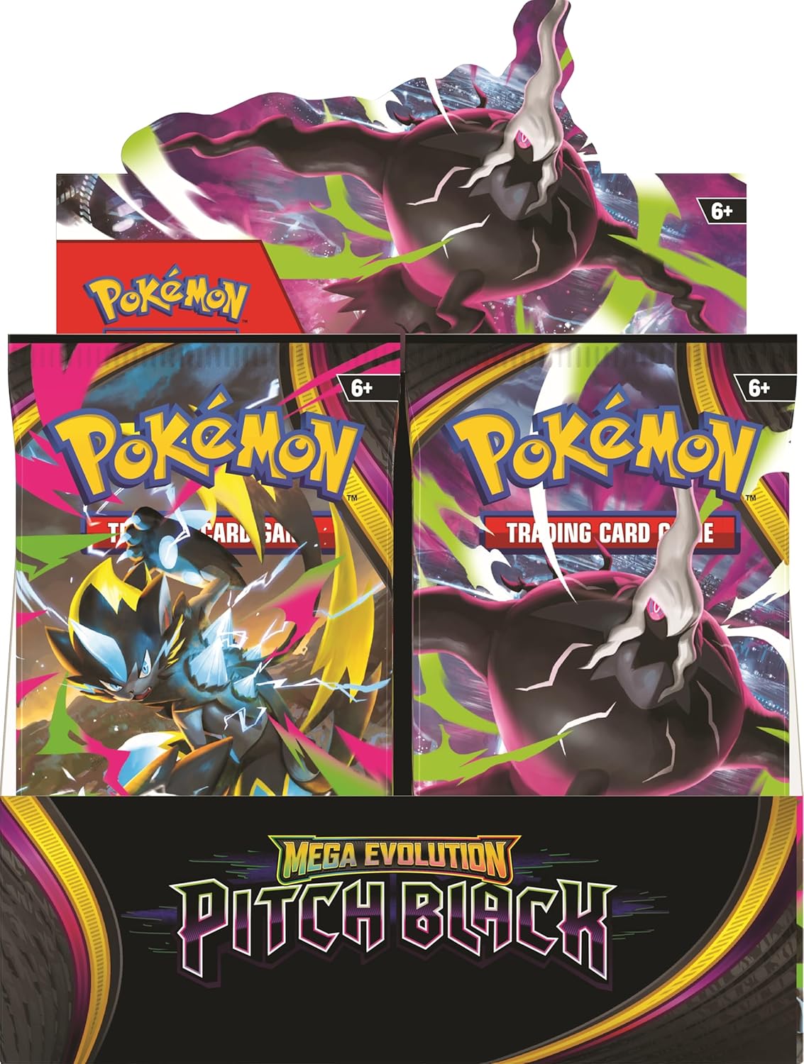 Pokémon TCG: Mega Evolution - Pitch Black Booster Display Box ME05