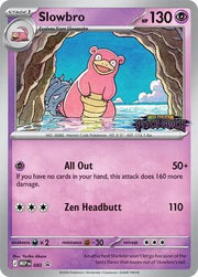 Slowbro - 083 Mega Evolution - Pitch Black Stamped (SEALED) Stamped Prerelease Promo