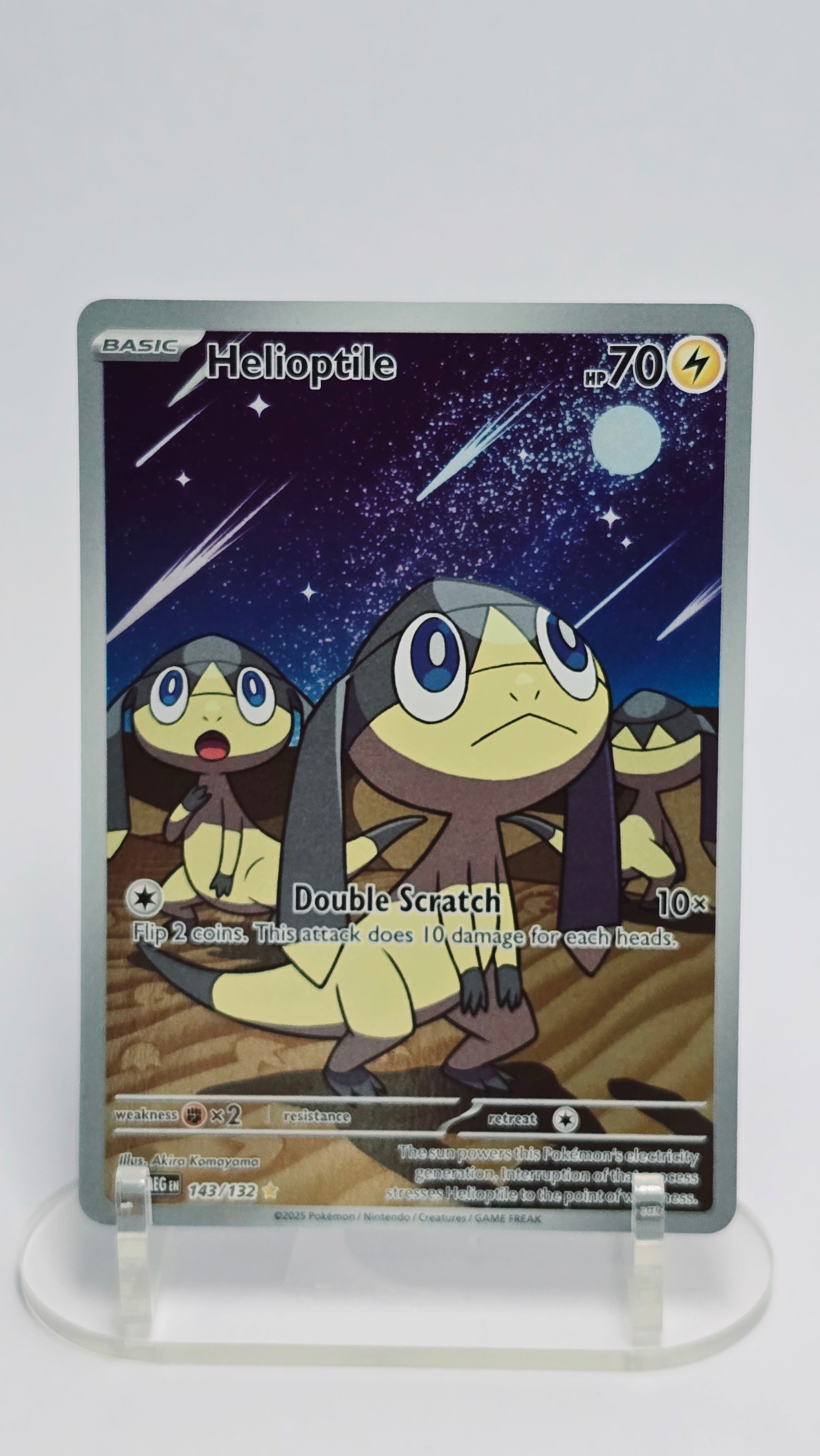 Helioptile - Mega Evolution - IR 143/132 - English