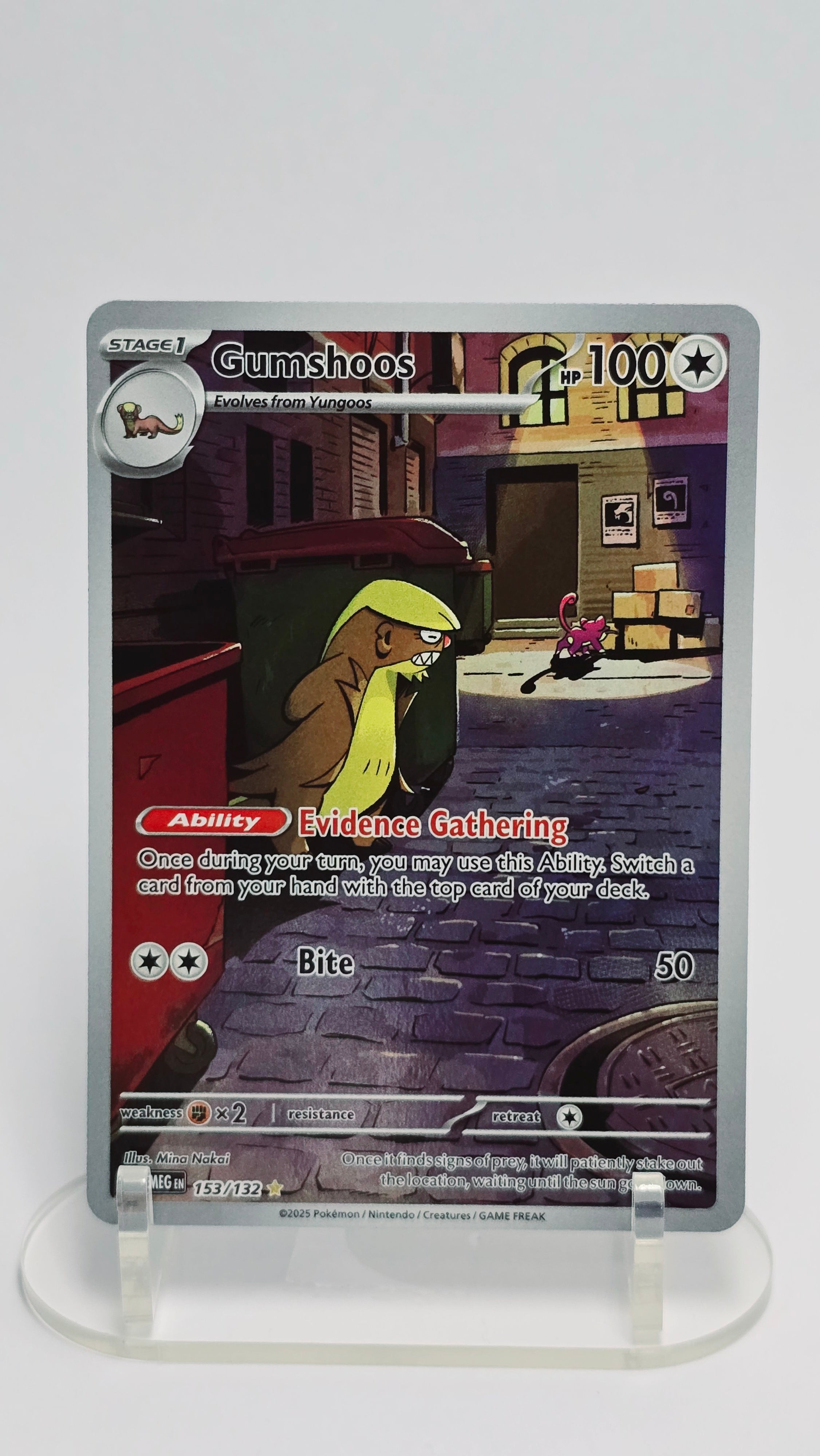 Gumshoos - Mega Evolution - IR 153/132 - English