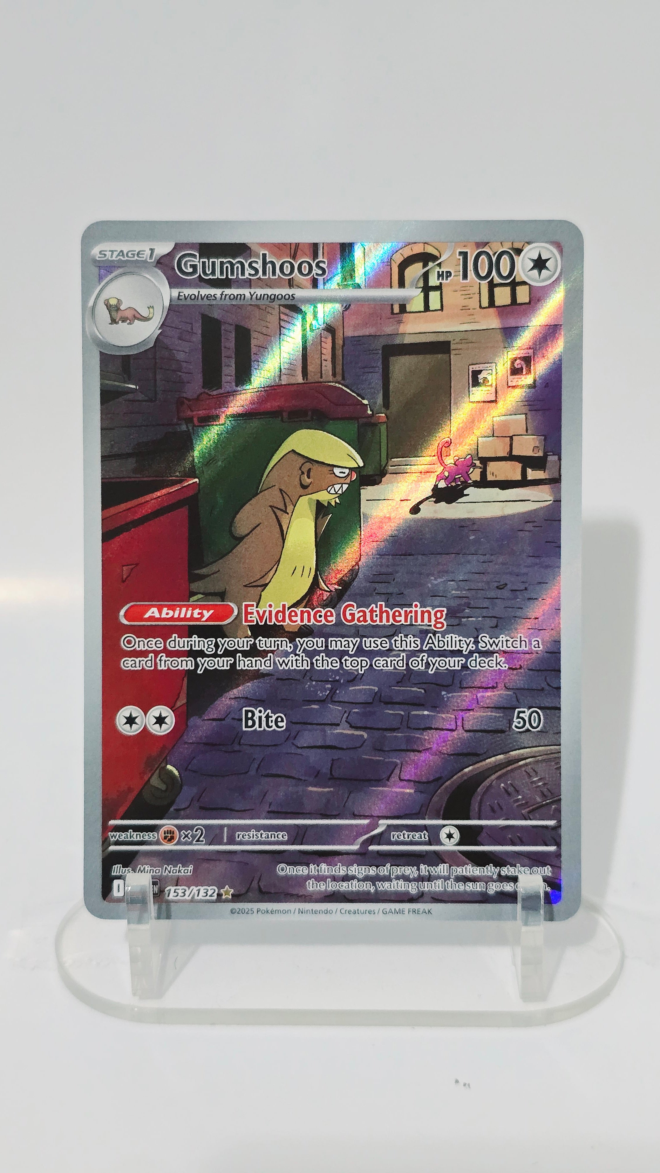 Gumshoos - Mega Evolution - IR 153/132 - English
