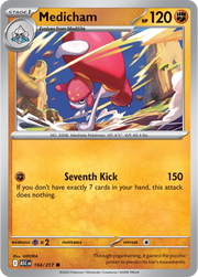 Medicham Ascended Heroes Common 104/217 by PokeMagic on MYNTED