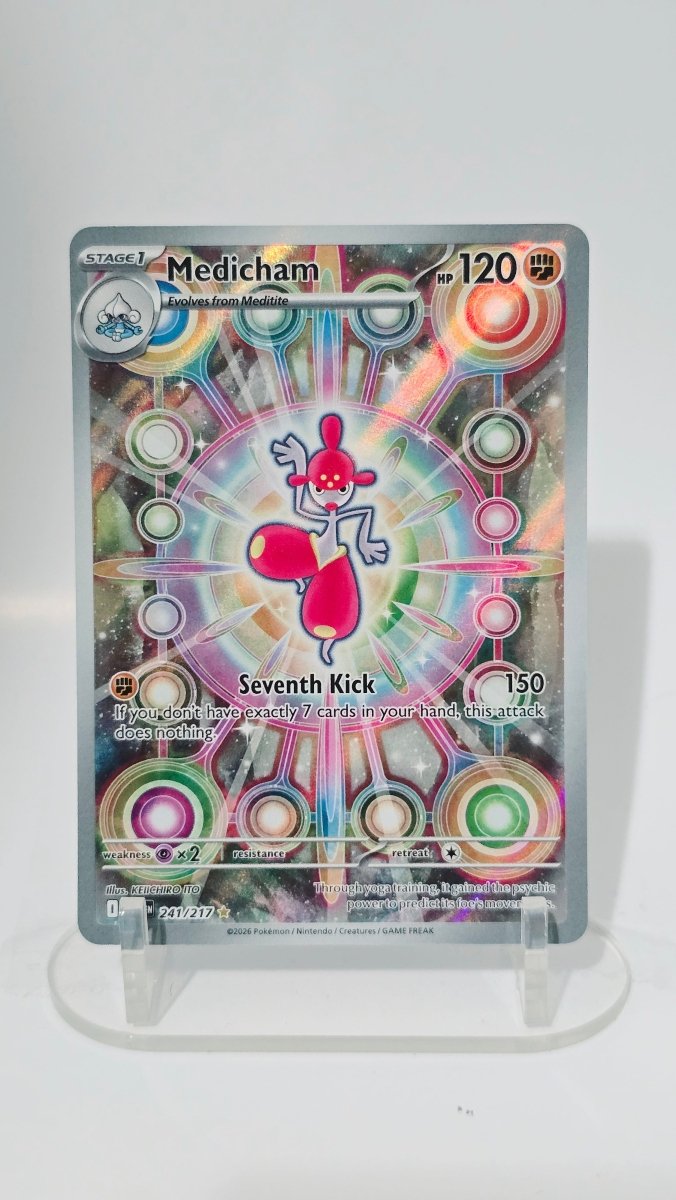 Medicham - Ascended Heroes - IR 241/217 - English by MechaKai Collectibles on MYNTED