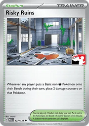 Risky Ruins Prize Pack Series One Uncommon 127/132