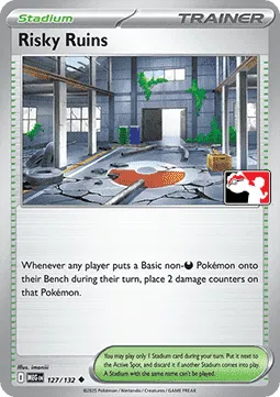 Risky Ruins Prize Pack Series One Uncommon 127/132