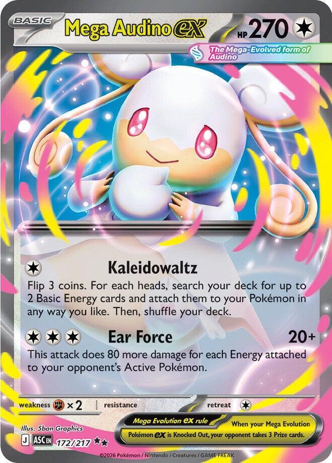 Mega Audino ex - 172/217 - ME: Ascended Heroes (ASC) by SAFAQATI on MYNTED