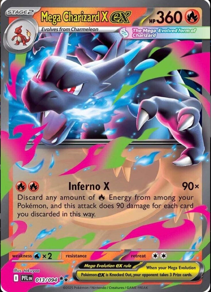 Mega Charizard ex 013/094 - Phantasmal Flames by PokeDoke on MYNTED