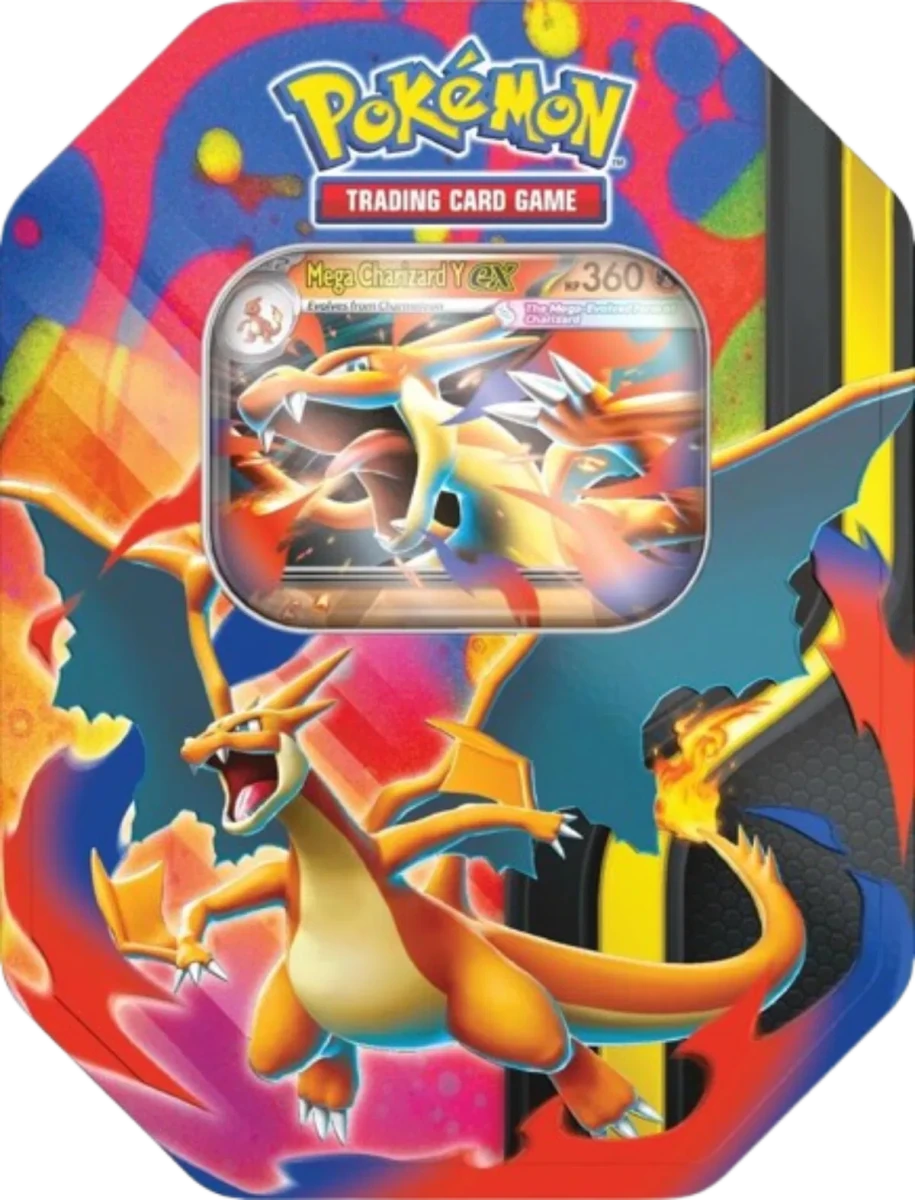 Mega Charizard Tin (Mega Charizard Y) (Miscellaneous Cards & Products) by Meeho Collectz on MYNTED