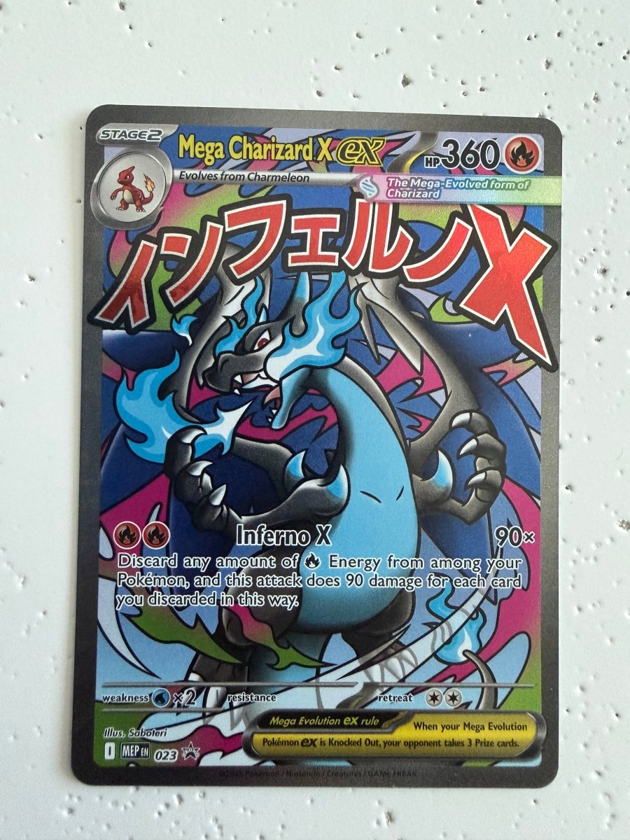 Mega Charizard X EX - 023 Promo by The Archive Stop on MYNTED