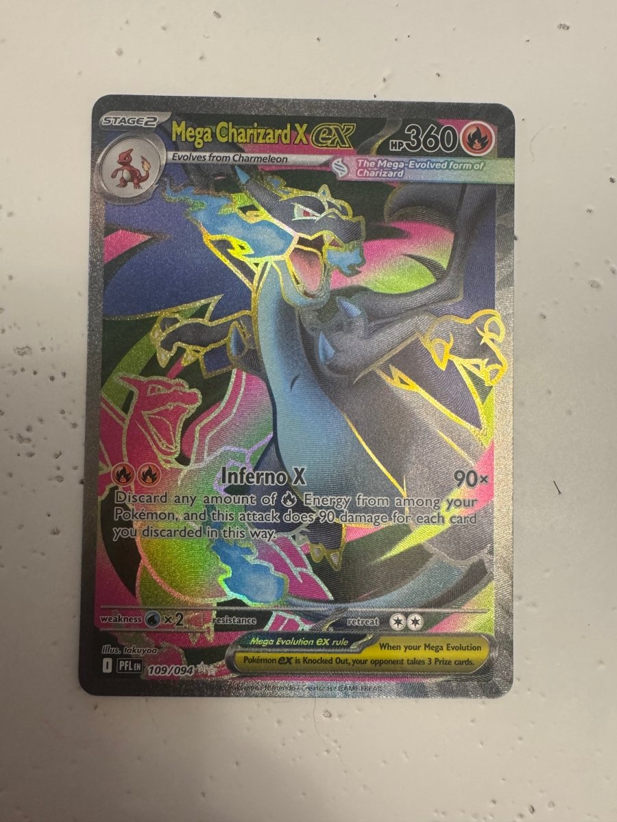 Mega Charizard X EX - 109/094 by The Archive Stop on MYNTED
