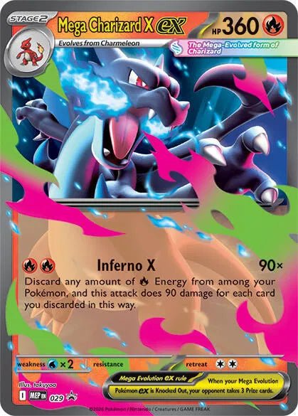 Mega Charizard X ex - Mega Evolution Promos - Promo 029 - English by MechaKai Collectibles on MYNTED